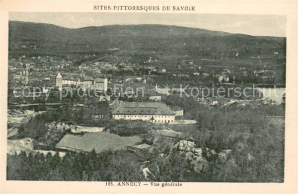 Annecy 74 Haute-Savoie Vue Generale