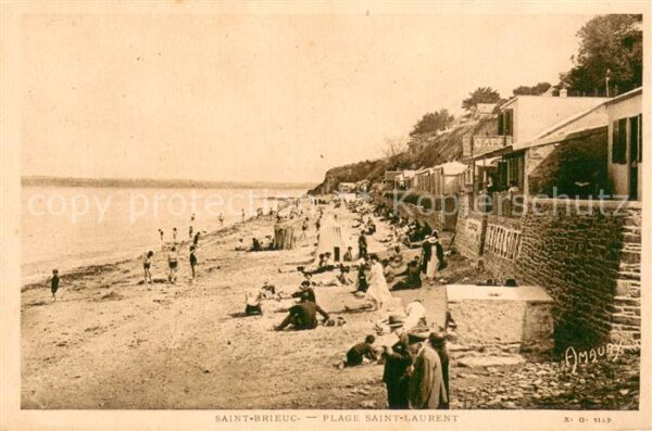 Saint-Brieuc Cotes-d Armor Plage Saint Laurent