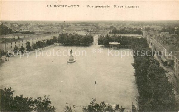 La Roche-sur-Yon Place d Armes Monument Inondation Hochw