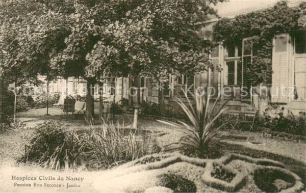 Nancy 54 Hospices civiles Pension Bon secours et