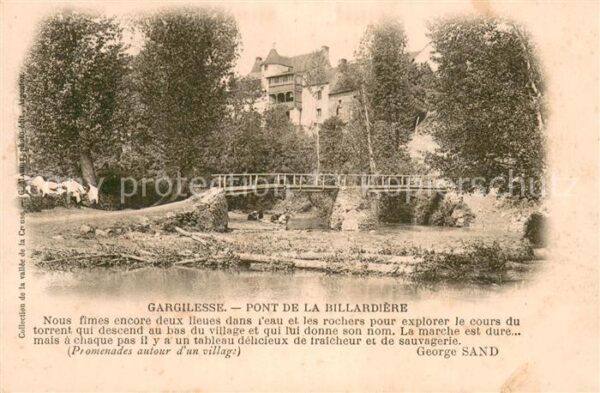 Gargilesse-Dampierre 36 Indre Pont de la Billardière Promenades autou