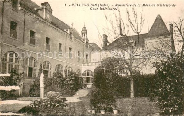 Pellevoisin 36 Indre Monastère de la Mère de Miséricorde cou