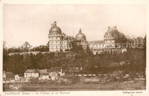 Valencay 36 Chateau et sa terrasse