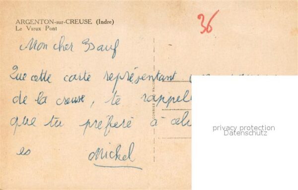 Argenton-sur-Creuse Le vieux pont – Bild 2
