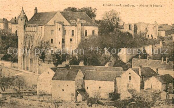 Chateau-Landon 77 Abbaye St Severin