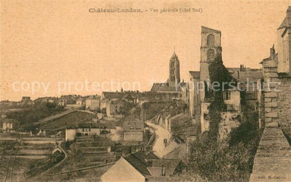Chateau-Landon 77 Vue Generale