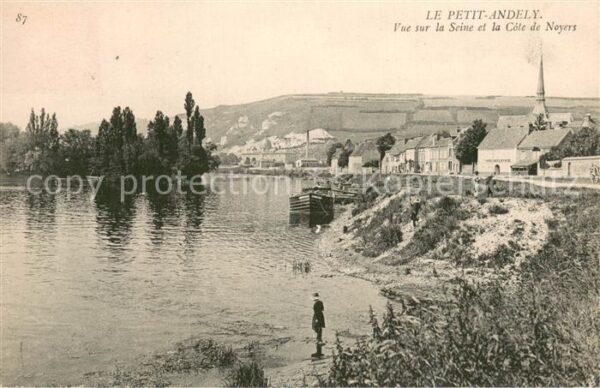 Le Petit Andely Vue sur la Seine et la Cote de Noyers