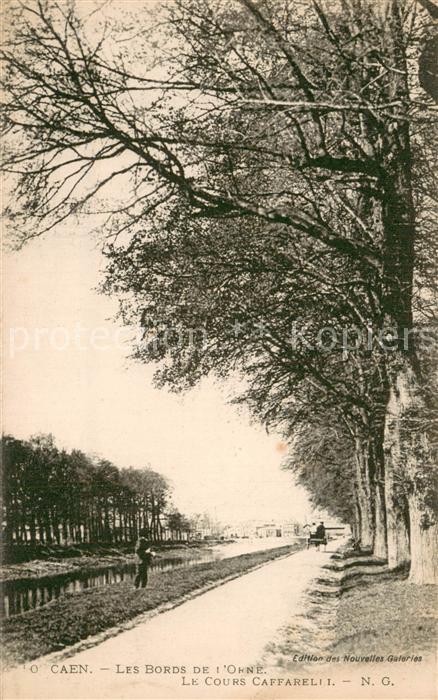 Caen Les Bords de l’Orne Le Cours Caffarell