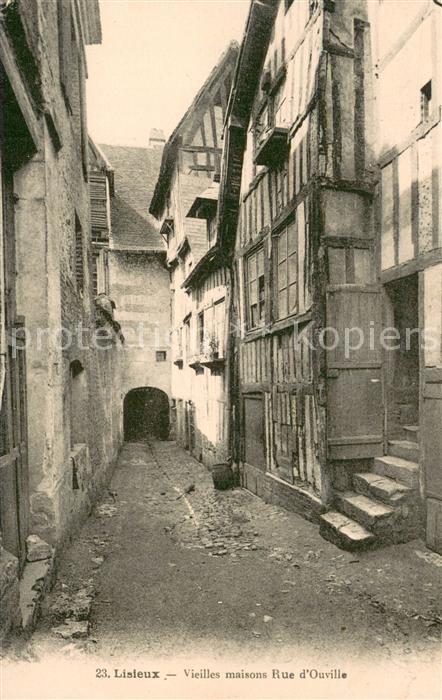 Lisieux 14 Vieilles maisons Rue d_Ouville