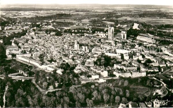 Toul 54 Vue panoramique aerienne