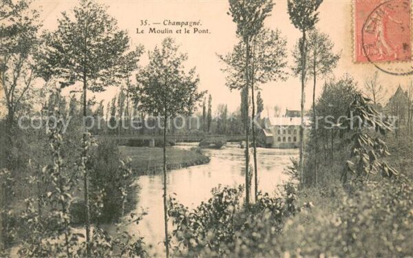 Le Mans Sarthe Le Moulin et le Pont