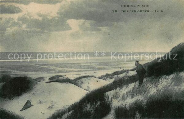 Berck 62 Sur les dunes