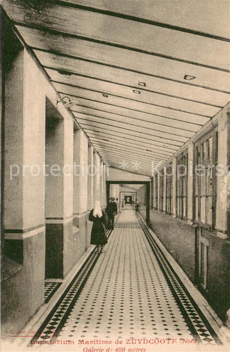 Zuydcoote 59 Sanatorium Maritime Galerie de 400 metr