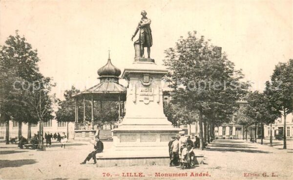 Lille 59 Monument Andre