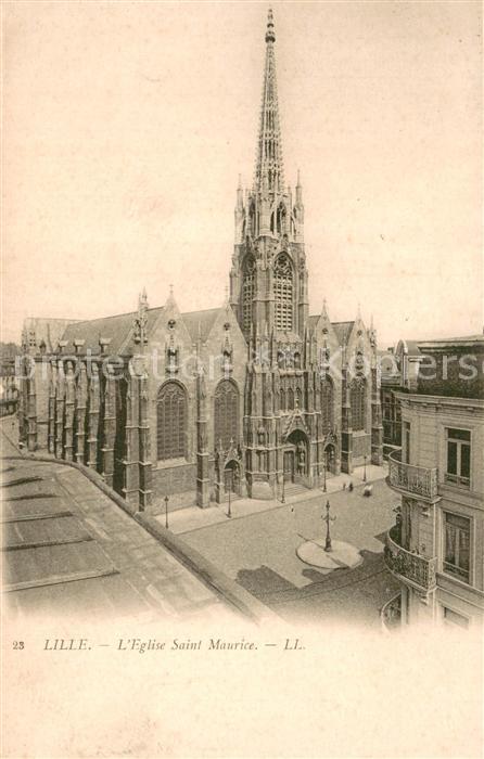 Lille 59 Eglise Saint Maurice