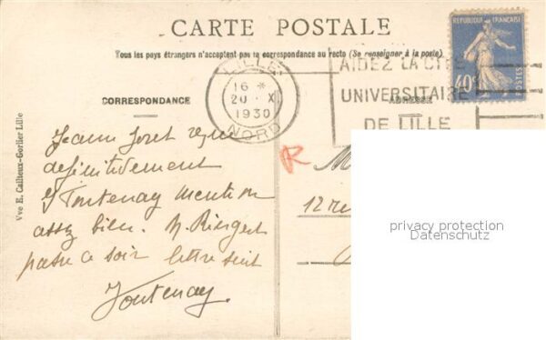 Lille 59 La Nouvelle Mairie vue cote droit – Bild 2