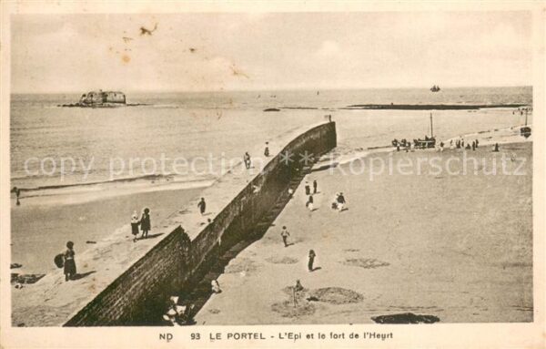 Le Portel 62 Epi et le fort de l_Heurt