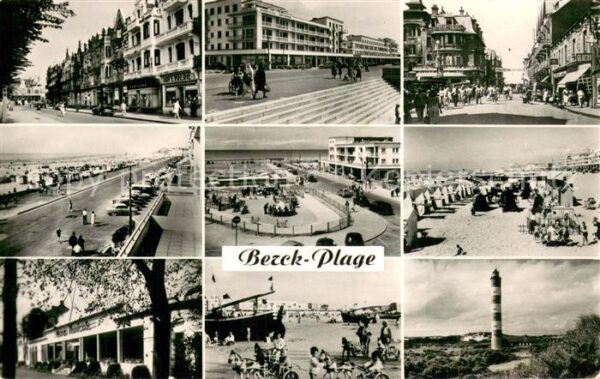 Berck-Plage 62 Divers aspects de la ville Esplanade Pl