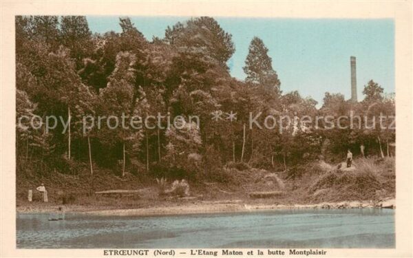 Etroeungt 59 Etang Maton et la butte Montplaisir