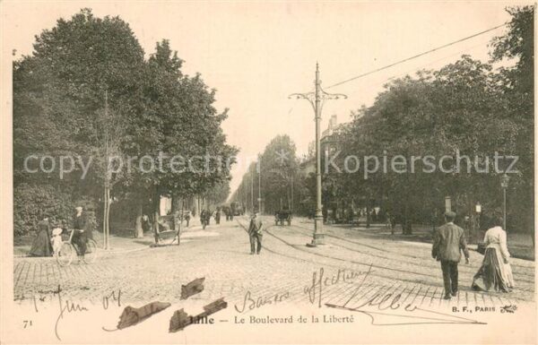 Lille 59 Le Boulevard de la Liberte