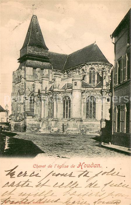 Houdan Chevet de l’eglise de Houdan