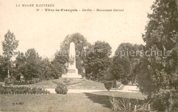 Vitry-le-Francois Jardin Monument Carnot