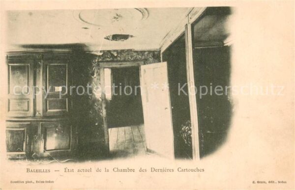 Bazeilles 08-Lamoncelle Etat actuel de la Chambre des Dernieres
