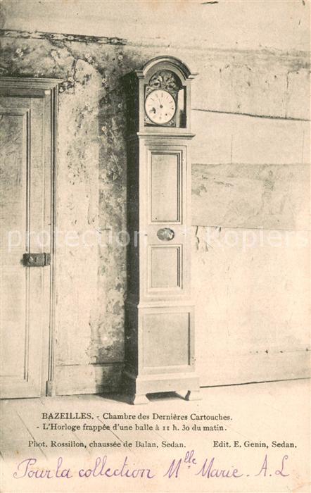 Bazeilles 08-Lamoncelle Chambre des Dernieres Cartouches Horlog