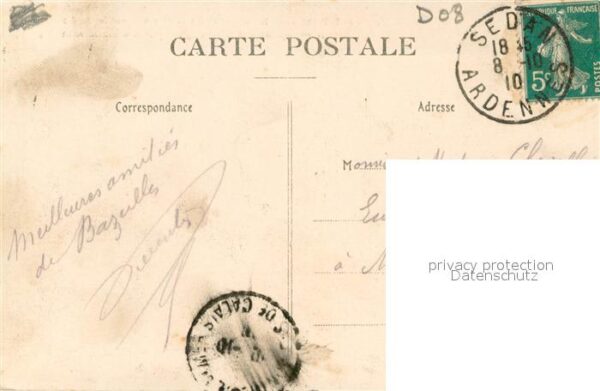 Bazeilles 08-Lamoncelle Ruines de Bazeilles apres le Bombardeme – Bild 2