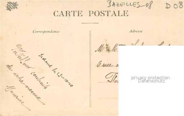 Bazeilles 08-Lamoncelle Sept 1870 Le Maison Bourgerie dite des – Bild 2