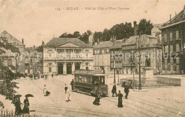 Sedan Ardennes Hotel de Ville et Place Turenne