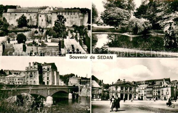 Sedan Ardennes Chateau Jardin botanique La Meuse Place