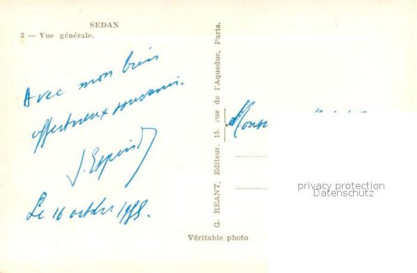 Sedan Ardennes Vue generale – Bild 2
