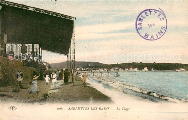 Sablettes les Bains 83 La Plage