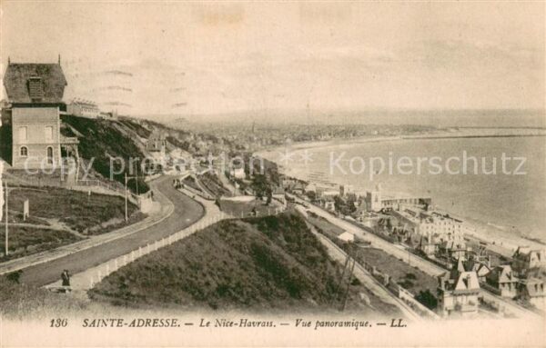 Sainte-Adresse Le Nice Havrais Vue panoramique