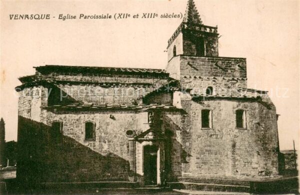 Venasque 84 Eglise Paroissiale XIIe et XIIIe siècle