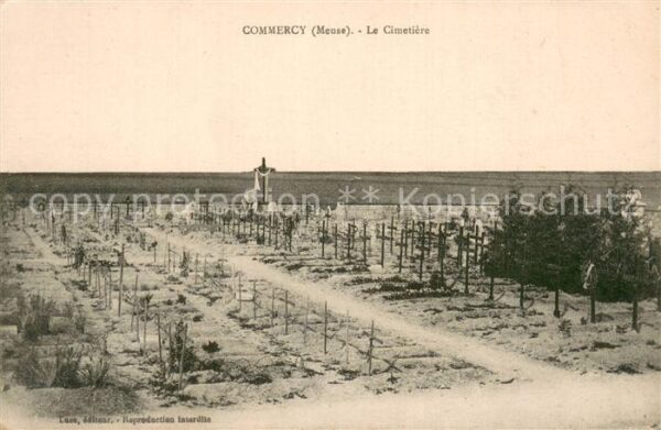 Commercy 55 Meuse Le cimetière
