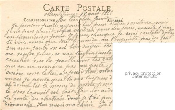 Montelimar 26 Chateau en 1815 Dessin Künstlerkarte – Bild 2