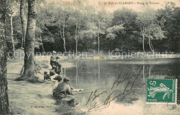 Clamart 92 Etang de Trivaux a la forêt