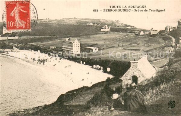 Perros-Guirec Grève de Trestignel