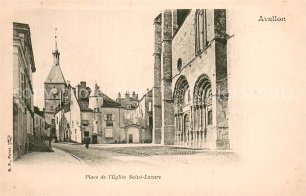 Avallon 89 Place de l’Eglise Saint Lazare