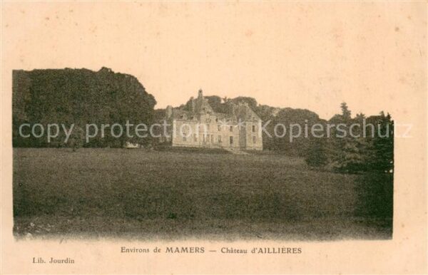 Mamers 72 Chateau d_Aillieres