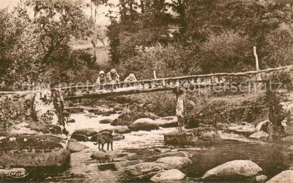 Royere 23-de-Vassiviere Creuse Passerelle de la Cascade des Jarreaux