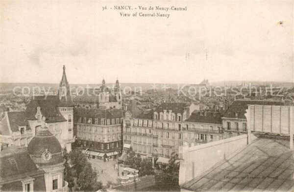 Nancy 54 Vue de Nancy Central