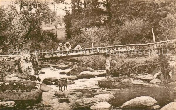 Royere 23-de-Vassiviere Creuse Passerelle de la Cascade des Jarreaux