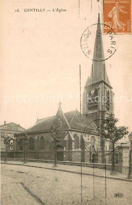 Gentilly Eglise Kirche
