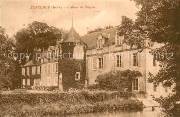 Etrechet 36 Indre Chateau de Fougère Schloss