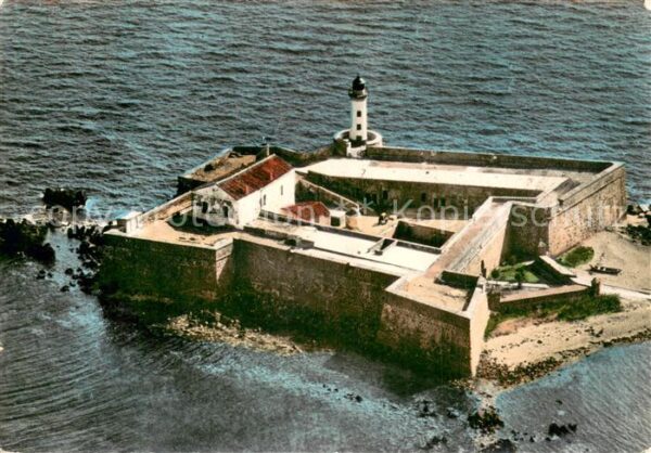 Cap-d Agde Ilot du Fort Brescou vue aérienne
