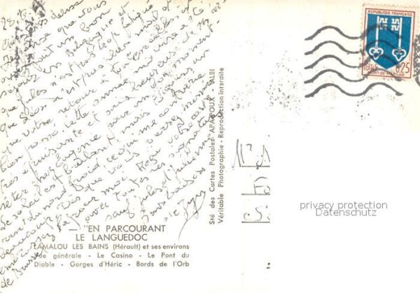 Lamalou-les-Bains et ses environs Vue Generale Casino Pon – Bild 2