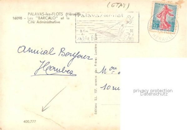 Palavas-les-Flots 34 Les Barcalo et la Cité Administrative – Bild 2